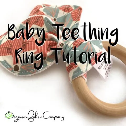 2.5" Diameter - Natural Maple Wood Rings - Certified CPSIA Compliant - Teething Nursing Toy