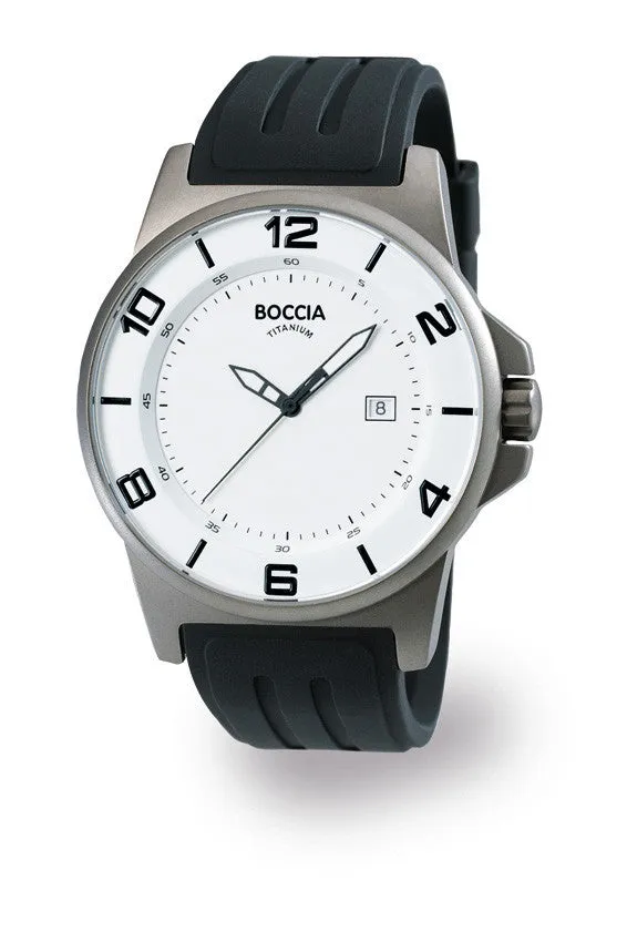 3535-23 Mens Boccia id. Titanium Watch