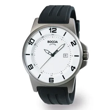 3535-23 Mens Boccia id. Titanium Watch