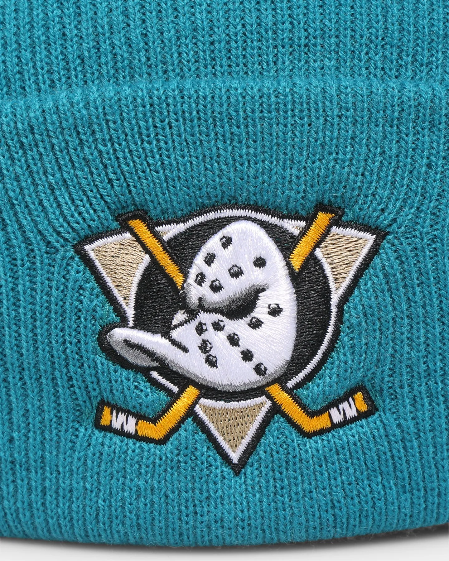 47 Brand Anaheim Ducks Haymaker Cuff Knit Beanie Dark Teal