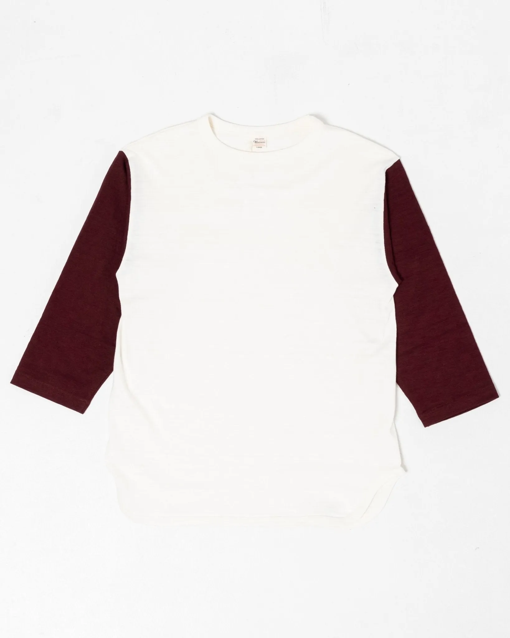 4800 Baseball Tee Cream x Bordeaux