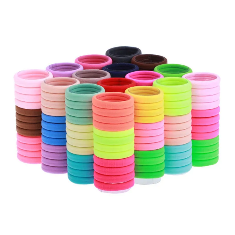 50pcs Gum For Hair Accessories For Women Headband For Girls Elastic Rubber Bands For Hair Ornaments Rubber Hair Band Hairband