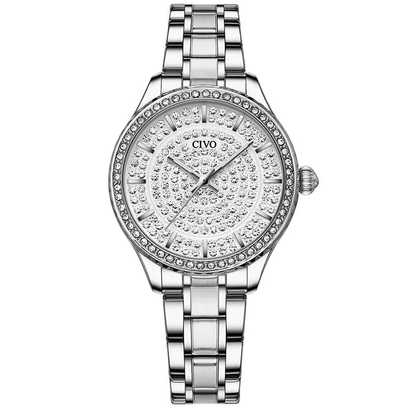 8113C | Quartz Women Watch | Stainless steel Band