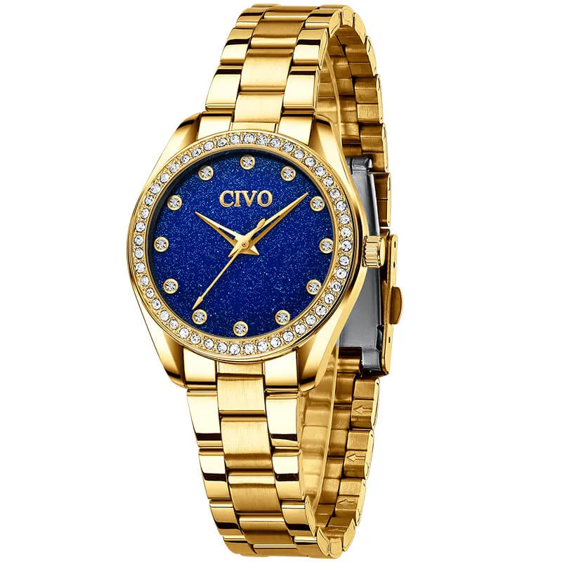 8119C | Quartz Women Watch | Stainless steel Band