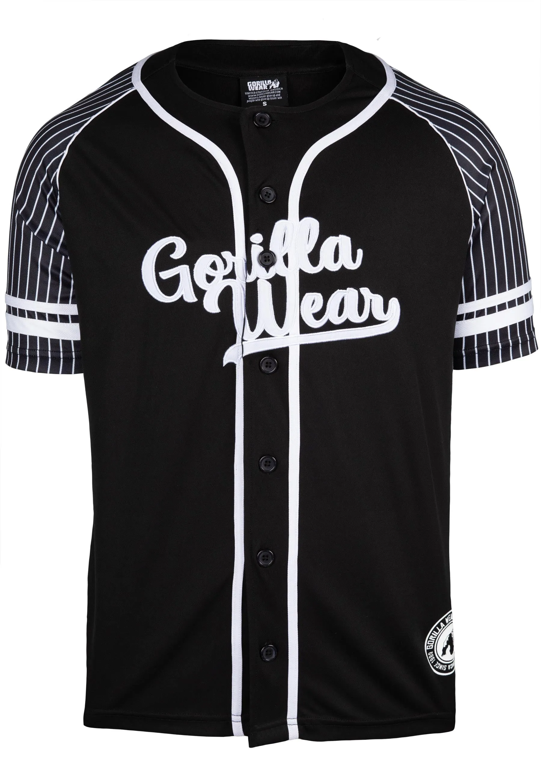 82 Baseball Jersey - Black