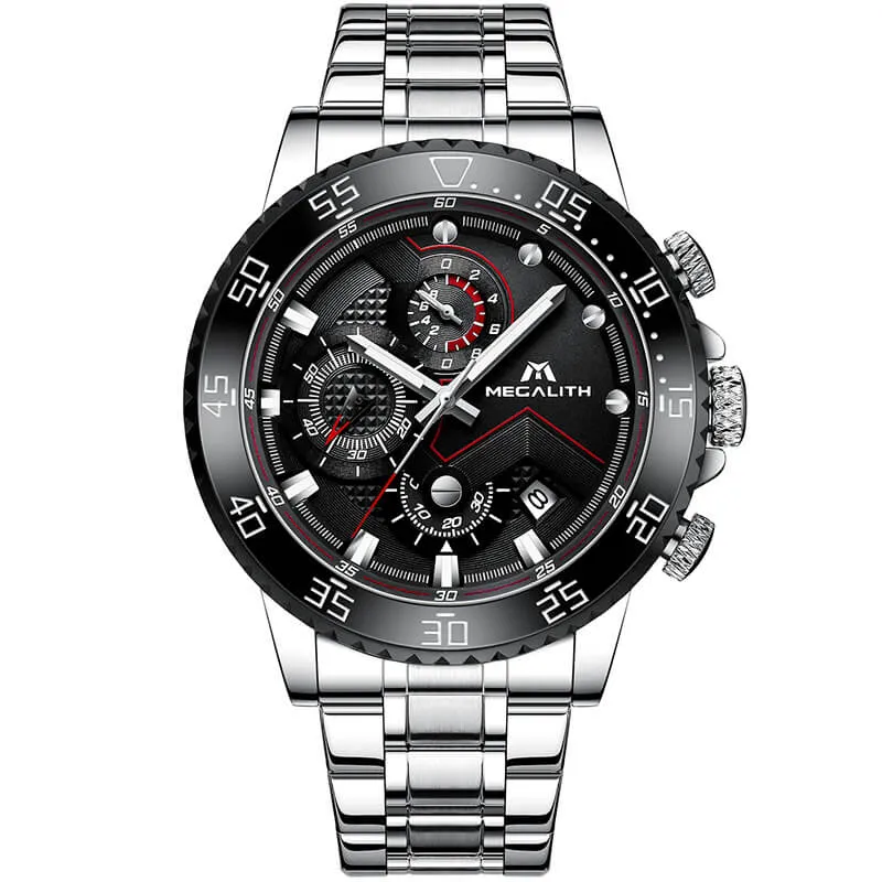 8228M | Quartz Men Watch | Stainless Steel Band