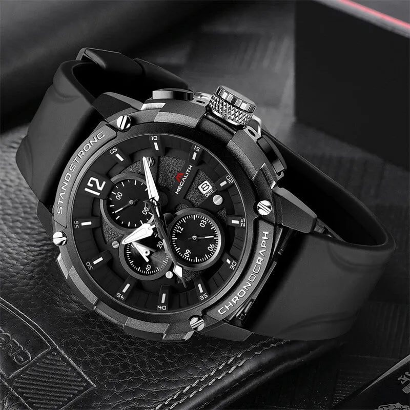 8231M | Quartz Men Watch | Rubber Band