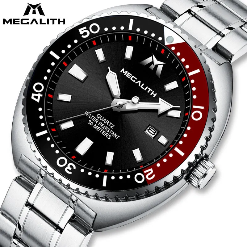 8604M | Quartz Men Watch | Stainless Steel Band