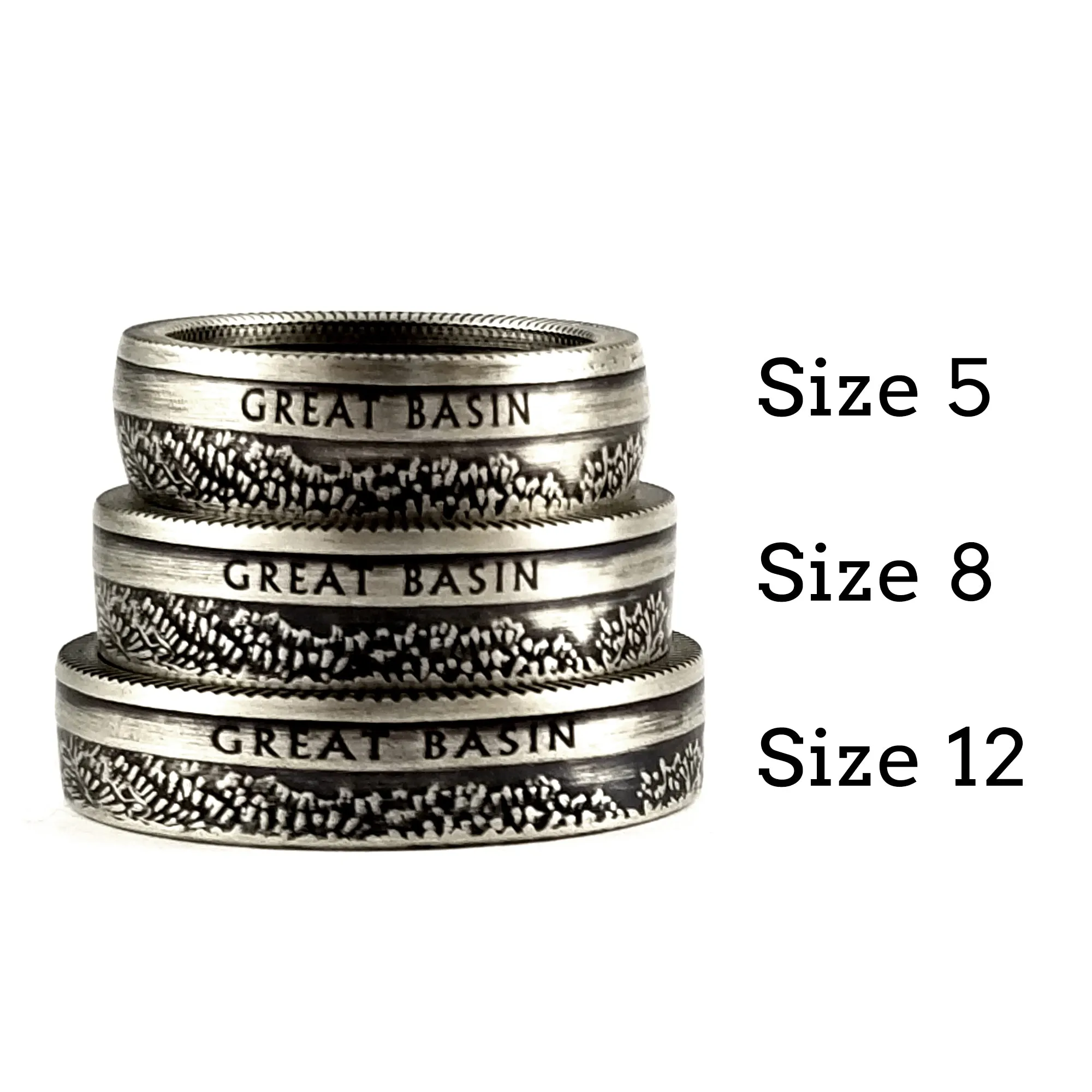 90% Silver Glacier National Park Quarter Ring