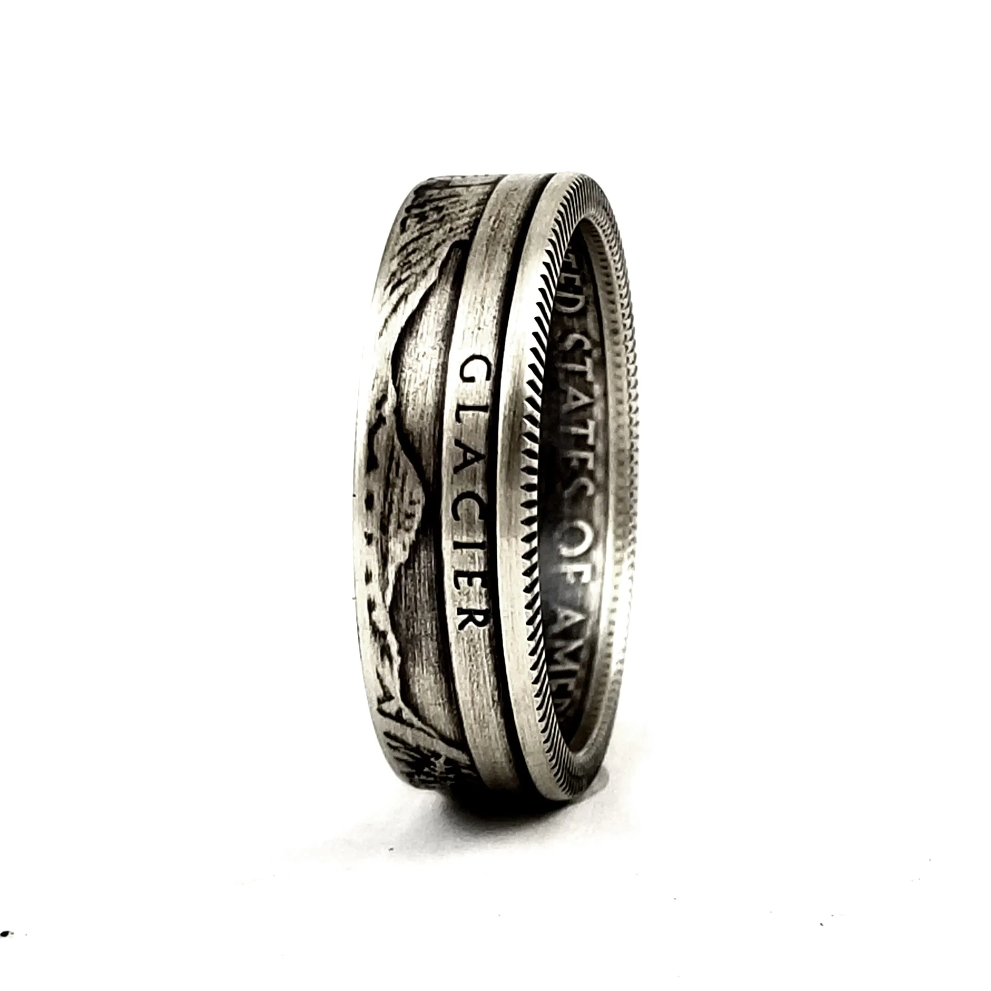 90% Silver Glacier National Park Quarter Ring