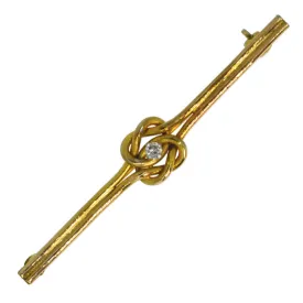 9ct Diamond Stock Pin