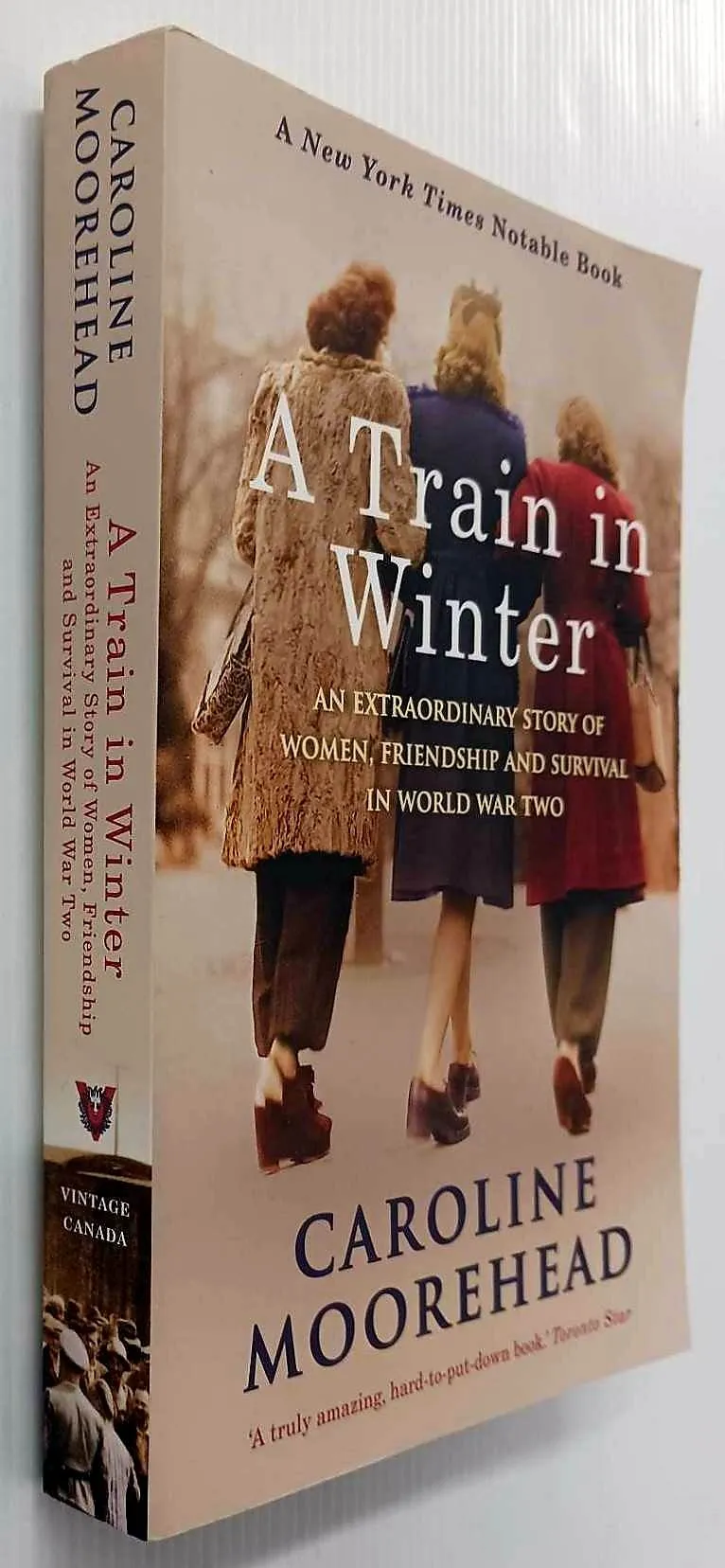 A TRAIN IN WINTER - Caroline Moorehead