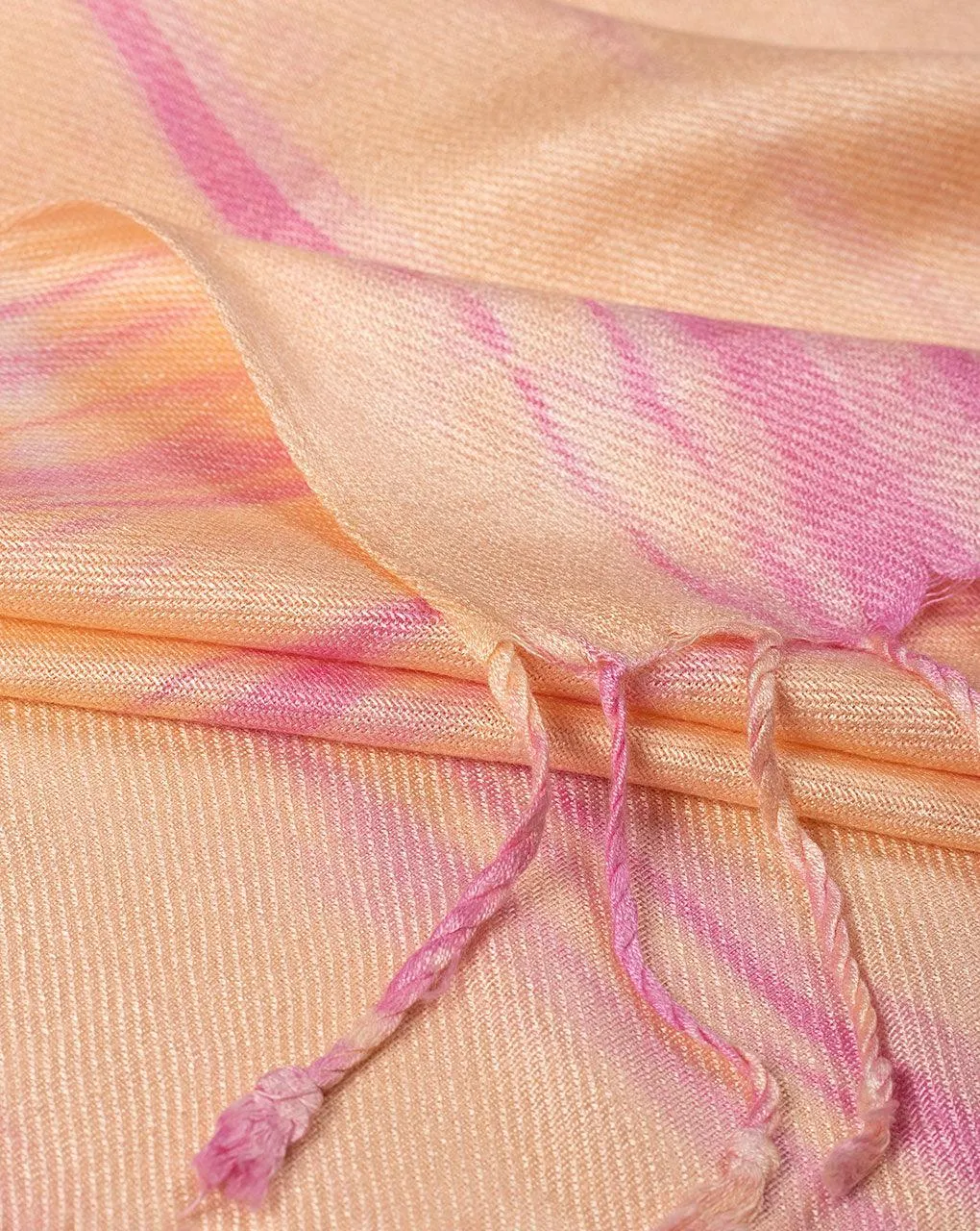 Abstract Woven Bhagalpuri Viscose Stole