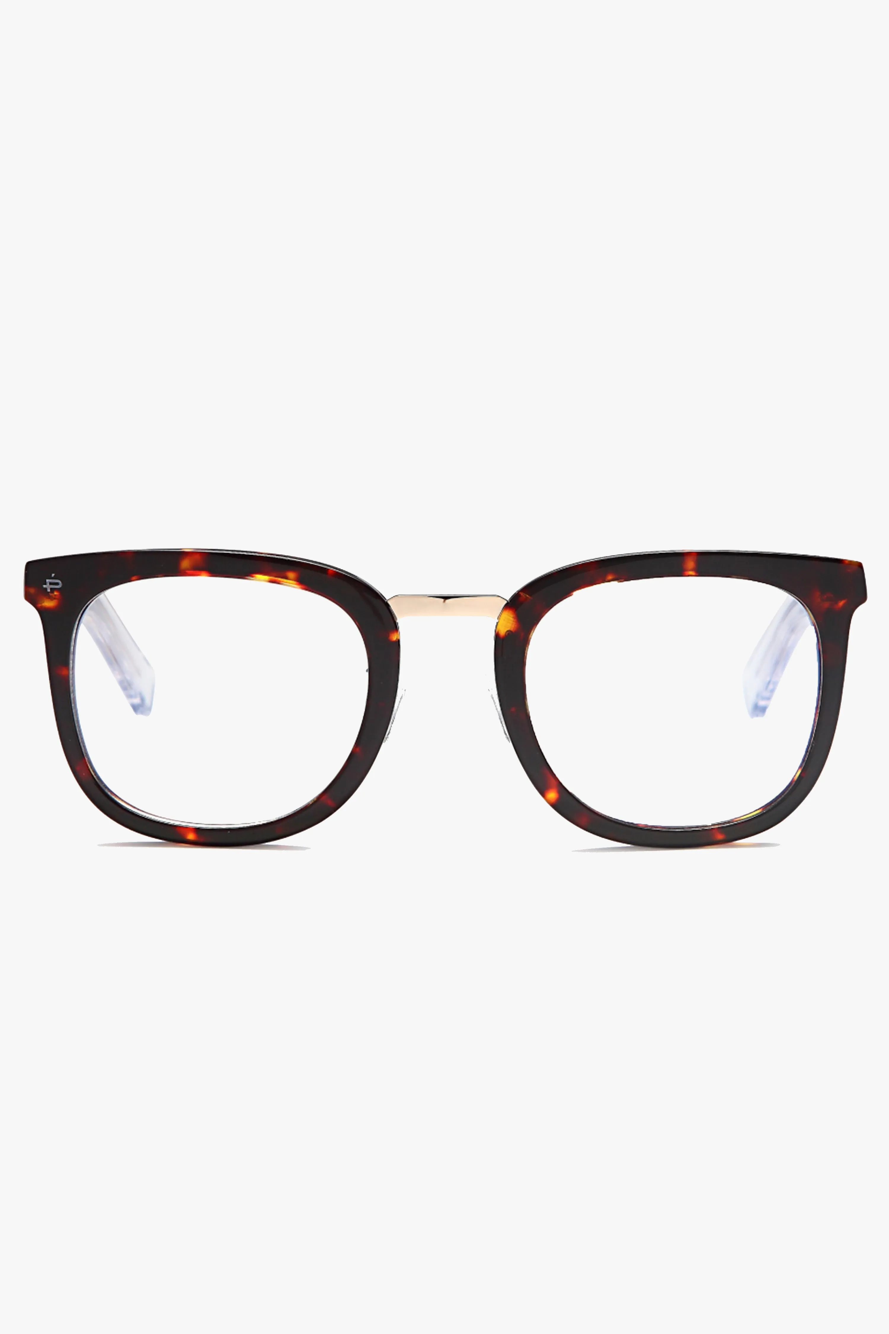 Alchemist Thick Frame Deep Chocolate Tort Blue Light Glasses