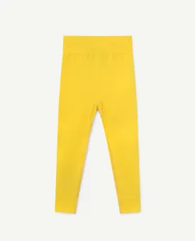 Alligator Kids Leggins Yellow