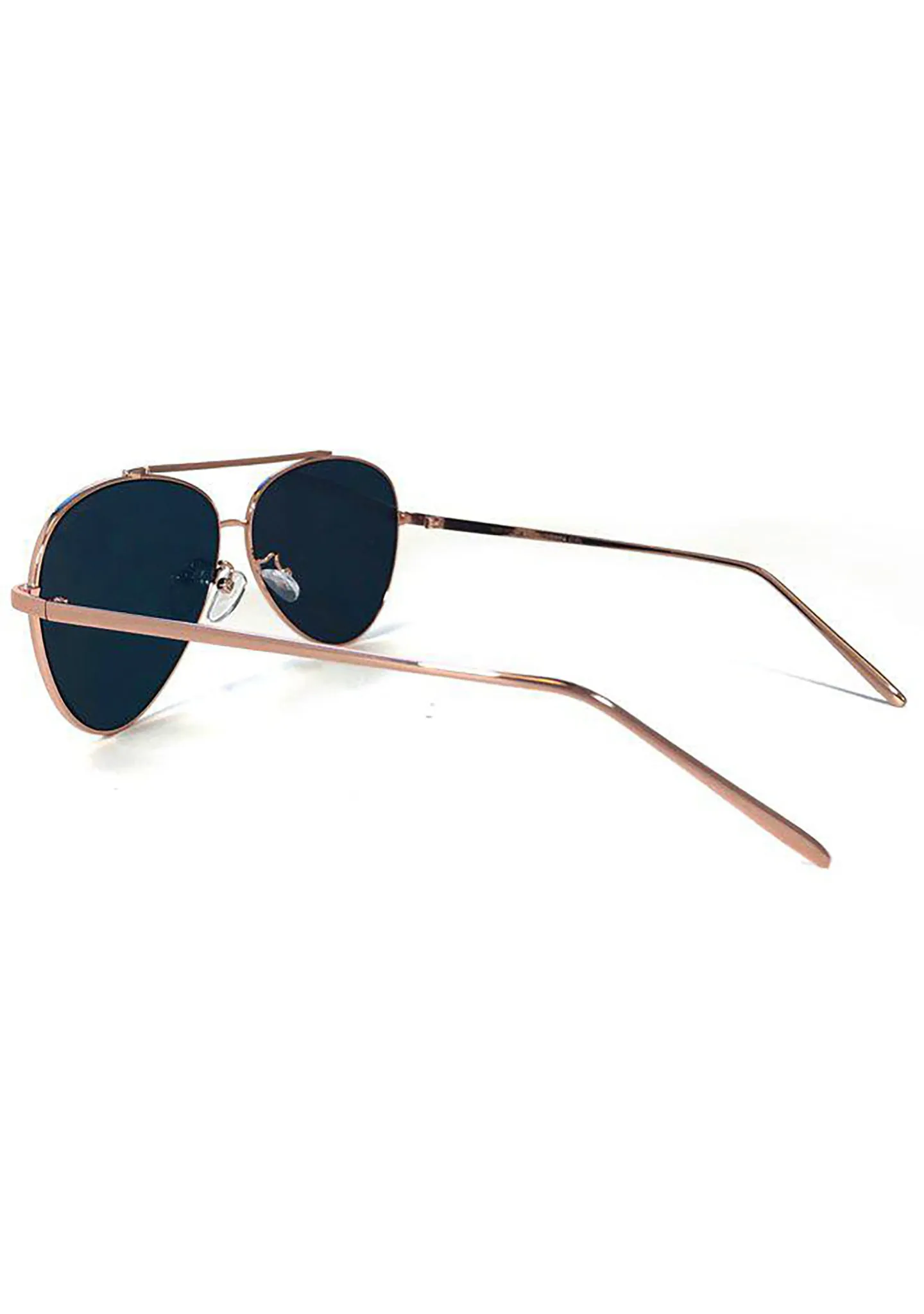 Amelia Sunglasses in Rose Gold