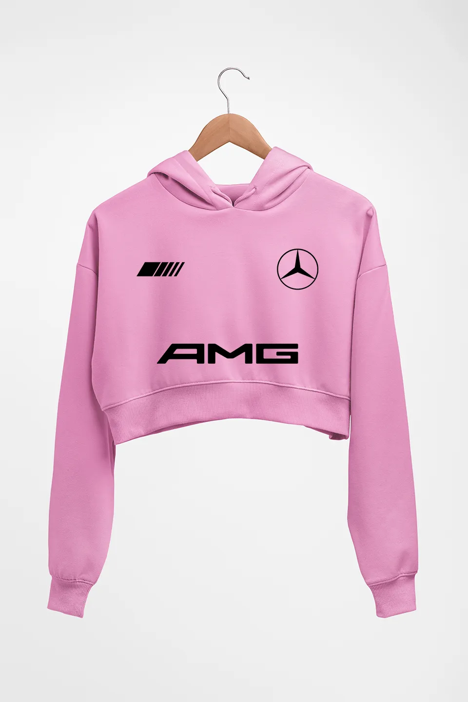 AMG Mercedes Benz Crop HOODIE FOR WOMEN