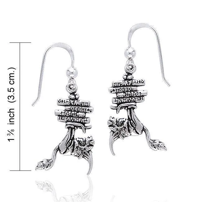 Amy Brown Bookworm Earrings TE2077