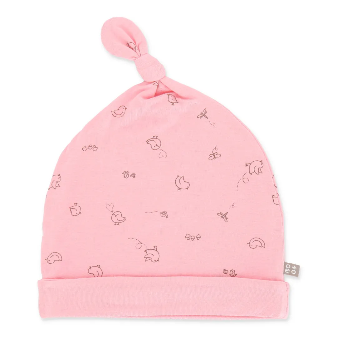 An Adventure Bamboo Baby Beanie (Pink)