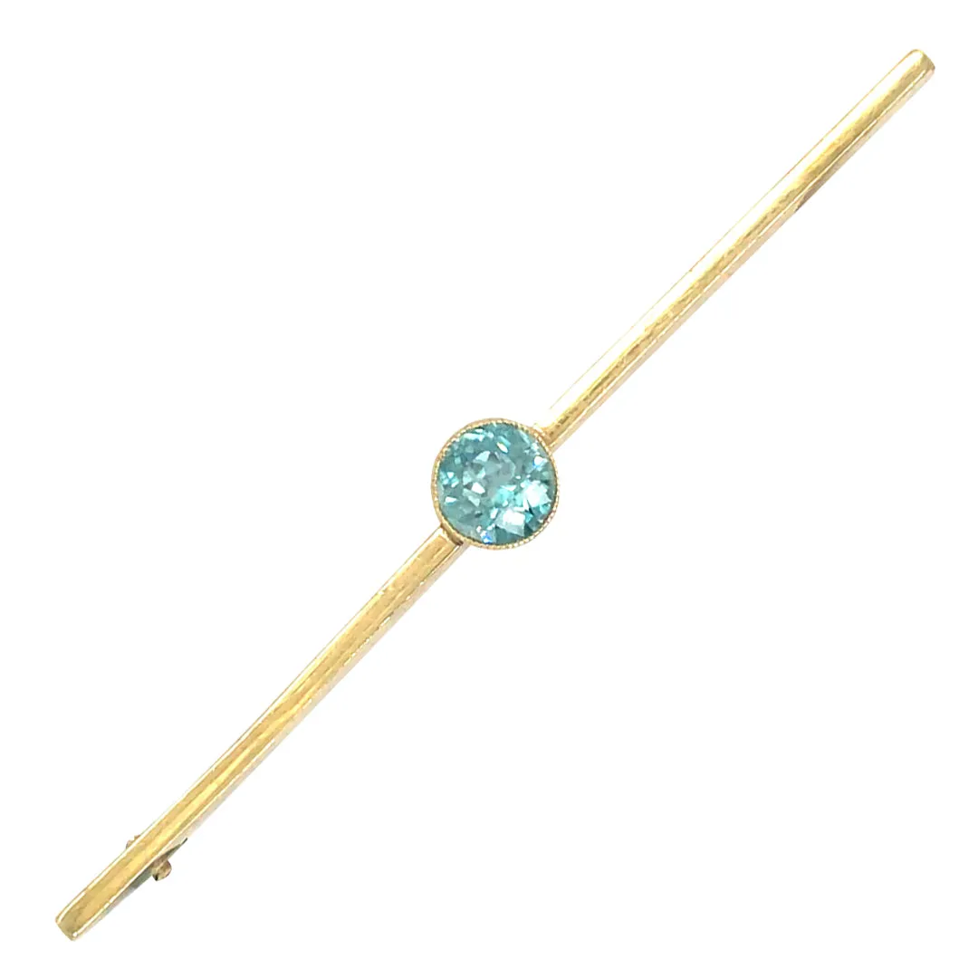 Aquamarine Stock Pin