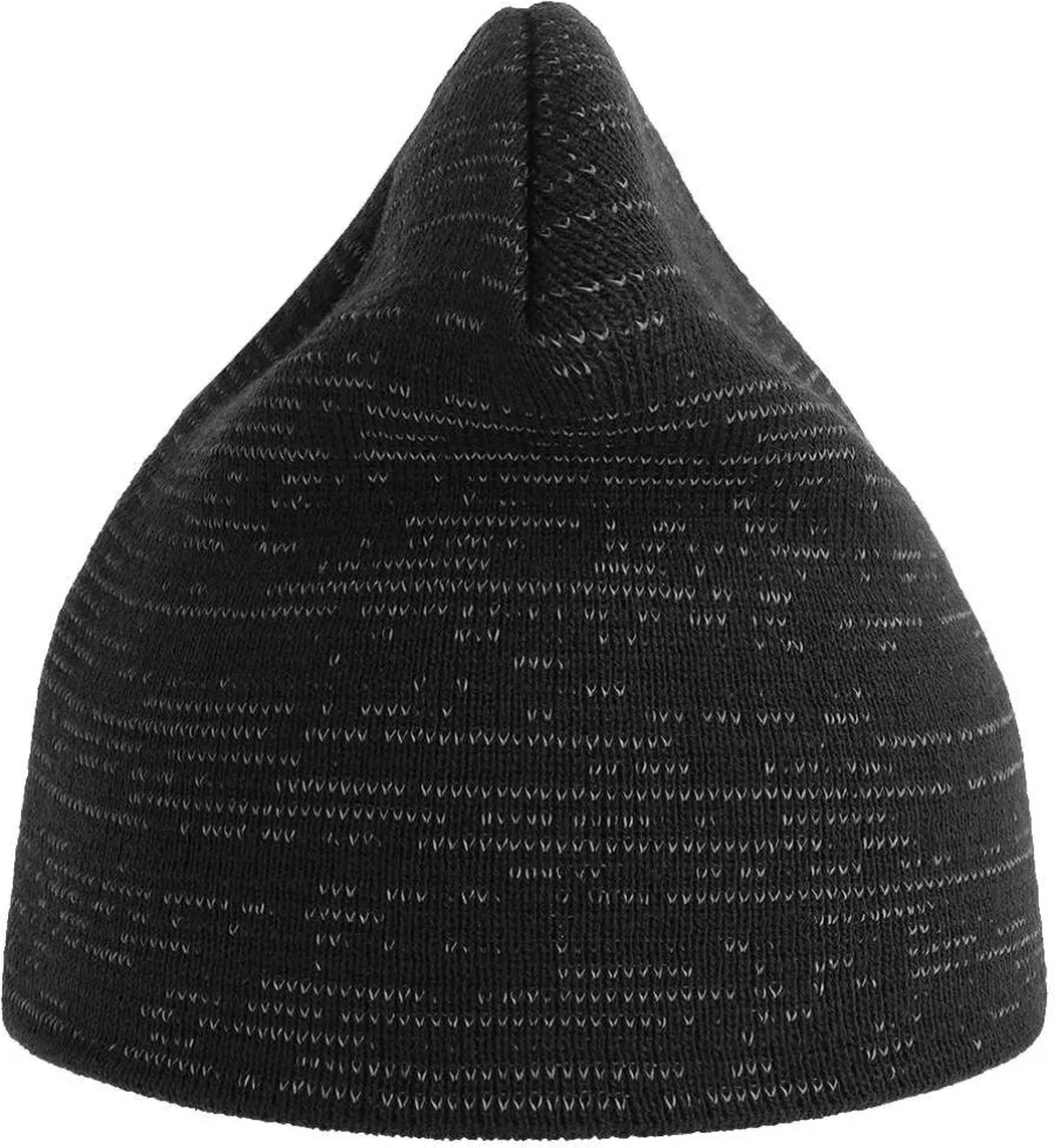 Atlantis Headwear Shine - Sustainable Reflective Beanie