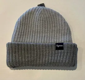 Autumn Headwear Simple Two Toned Beanie - Grey