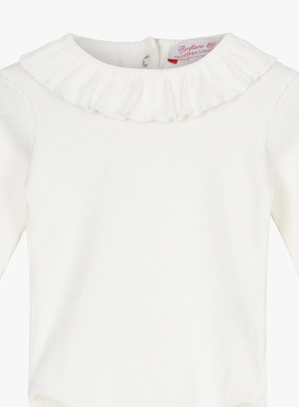 Baby Long Sleeved Grace Willow Body in Winter White