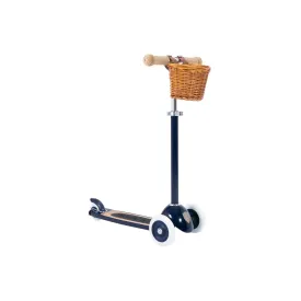 Banwood Kids Three Wheel Scooter in Navy