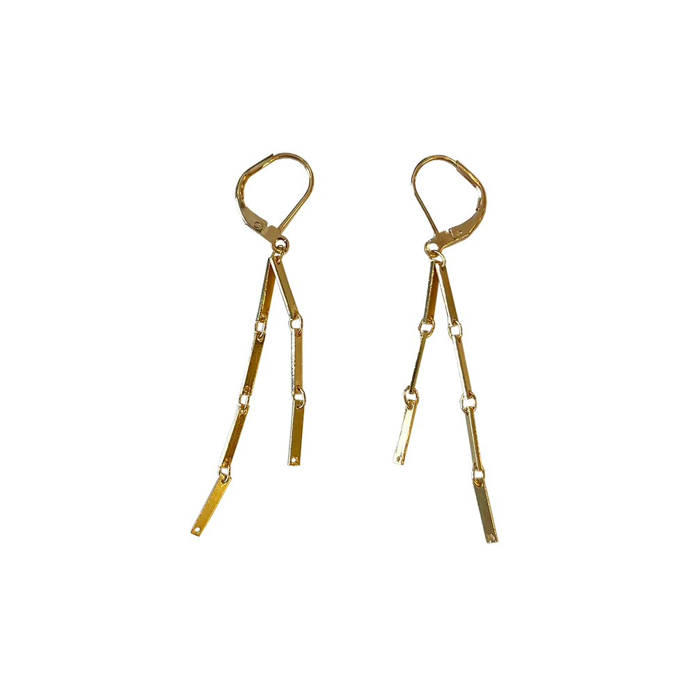 Bar Chain Earrings