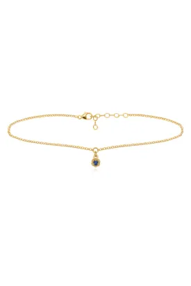 Barnacles ~ 2.5mm Gold Birthstone Bracelet