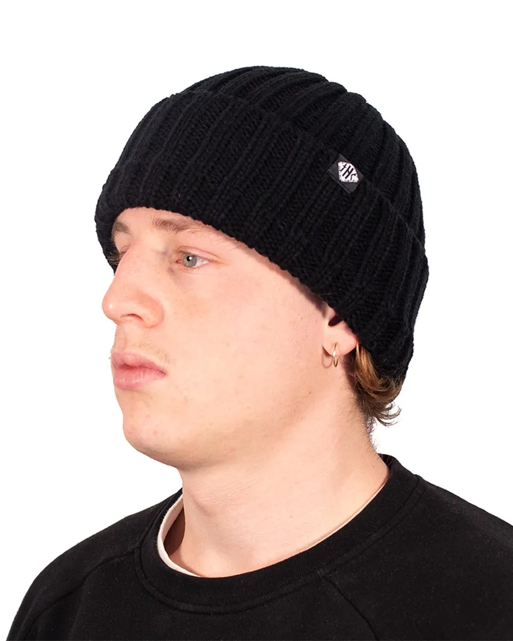 Basic Logo Knit Beanie