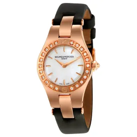 Baume and Mercier Linea Mother of Pearl Dial Ladies Watch 10091