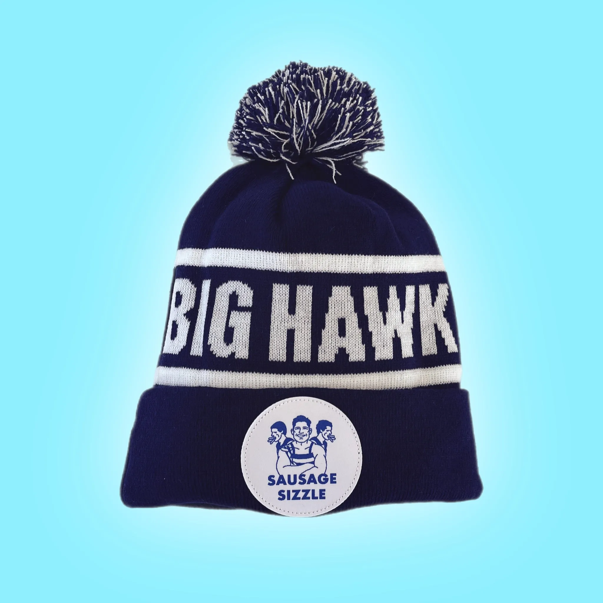 BIG HAWK: NAVY BEANIE