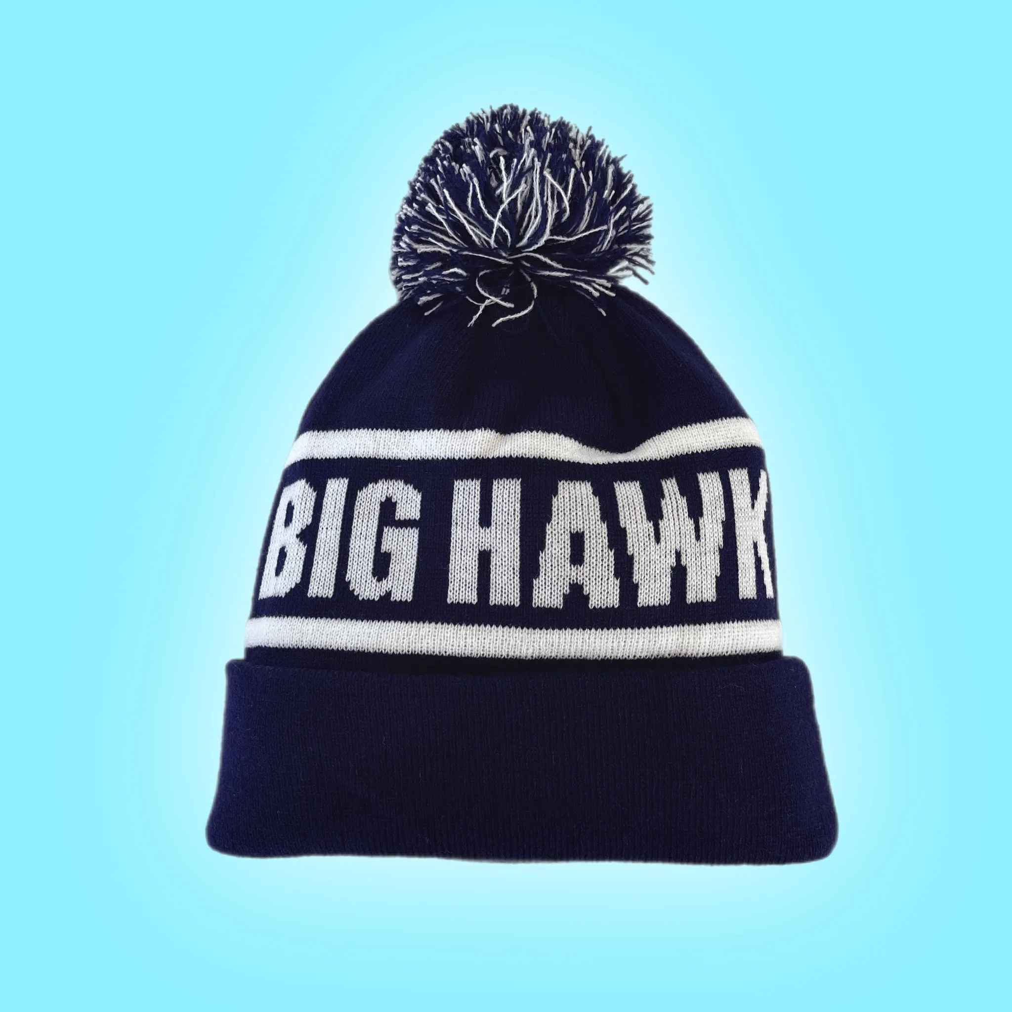 BIG HAWK: NAVY BEANIE