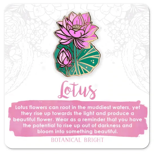 Botanical Bright Pins - Various Flowers