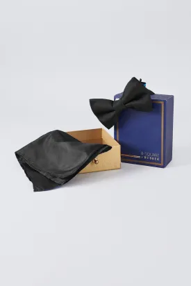 Bowtie & Pocket Square Box - Coal