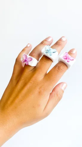 Butterfly Acrylic Ring