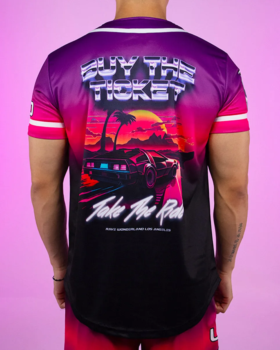 Buy The Ticket, Take The Ride Baseball Jersey