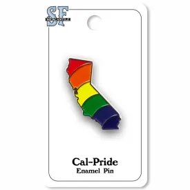 Cal-Pride Enamel Pin