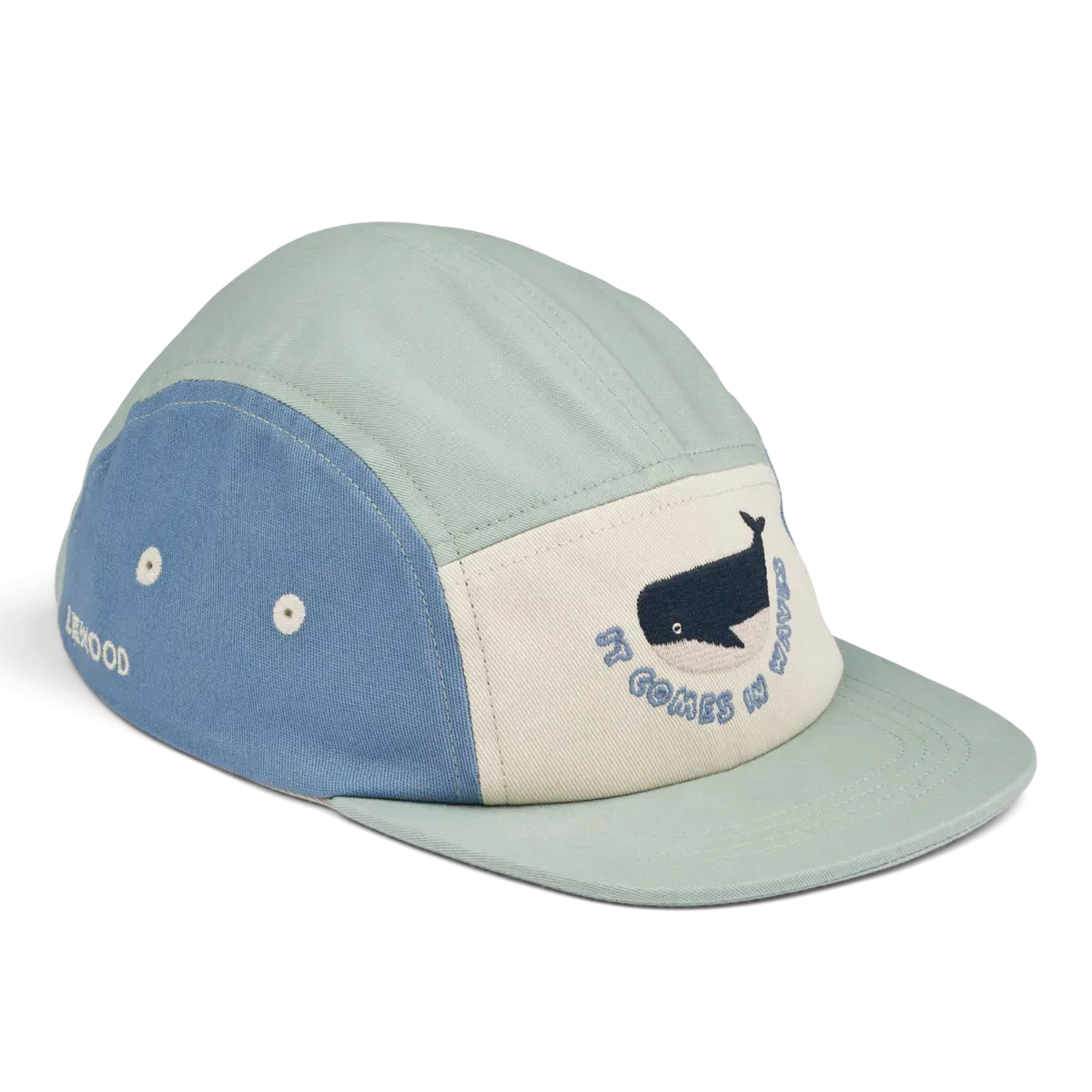 Cap - Organic Cotton - Ice Blue Mix