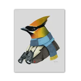 Cedar Waxwing Art Print