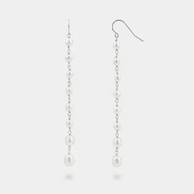 CHAIN OF PEARLS EARRINGS