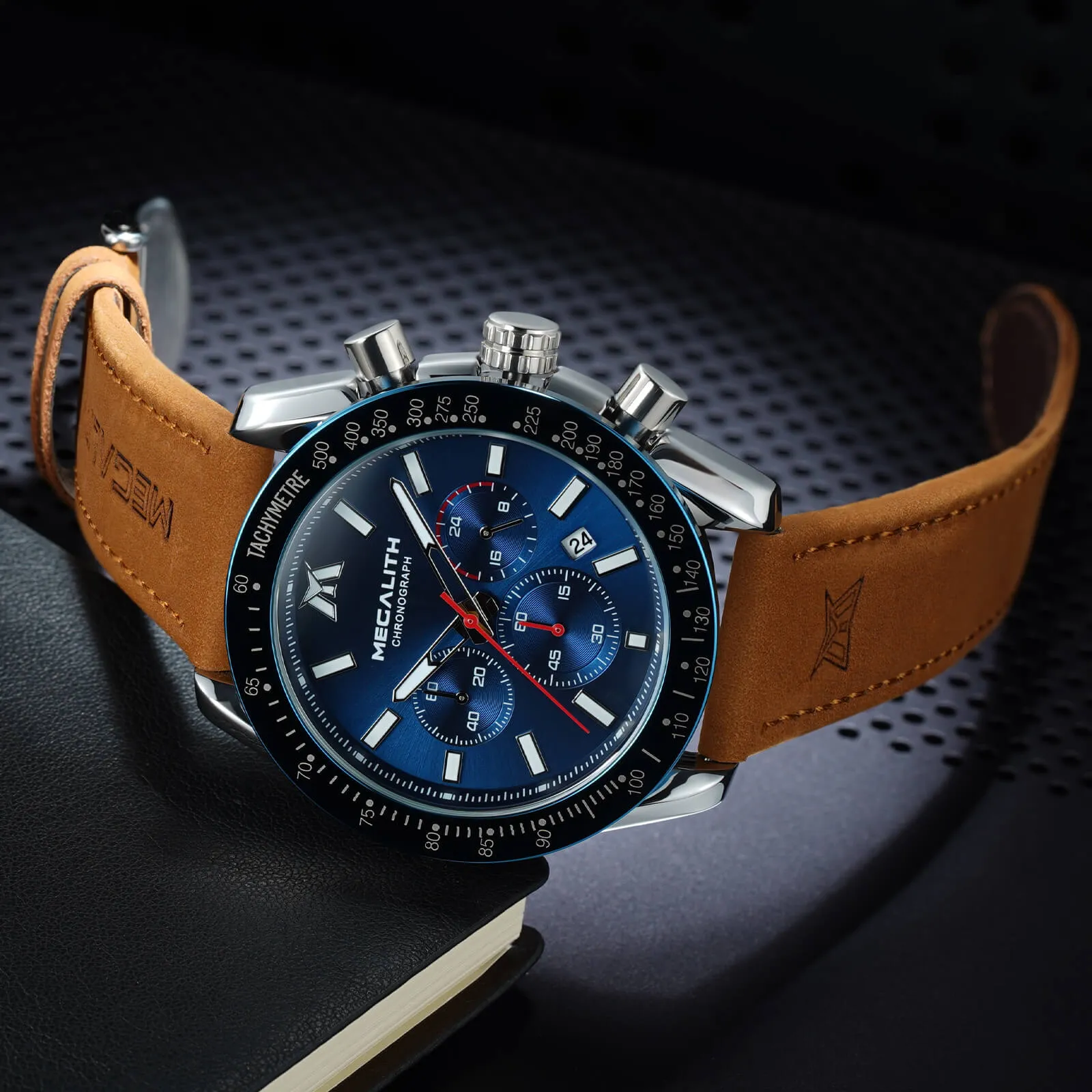 Chronograph Watch | Leather Band | 8274M