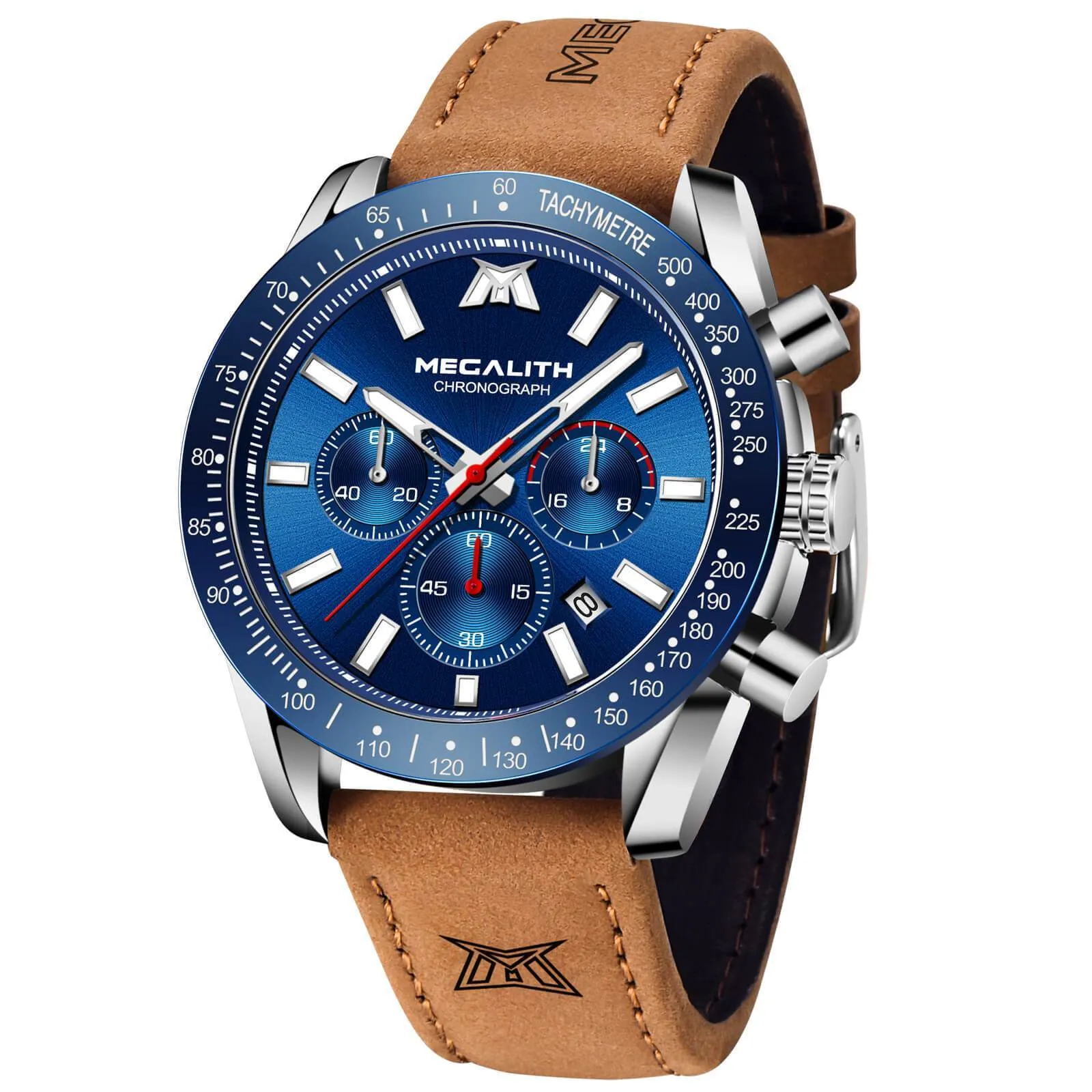 Chronograph Watch | Leather Band | 8274M