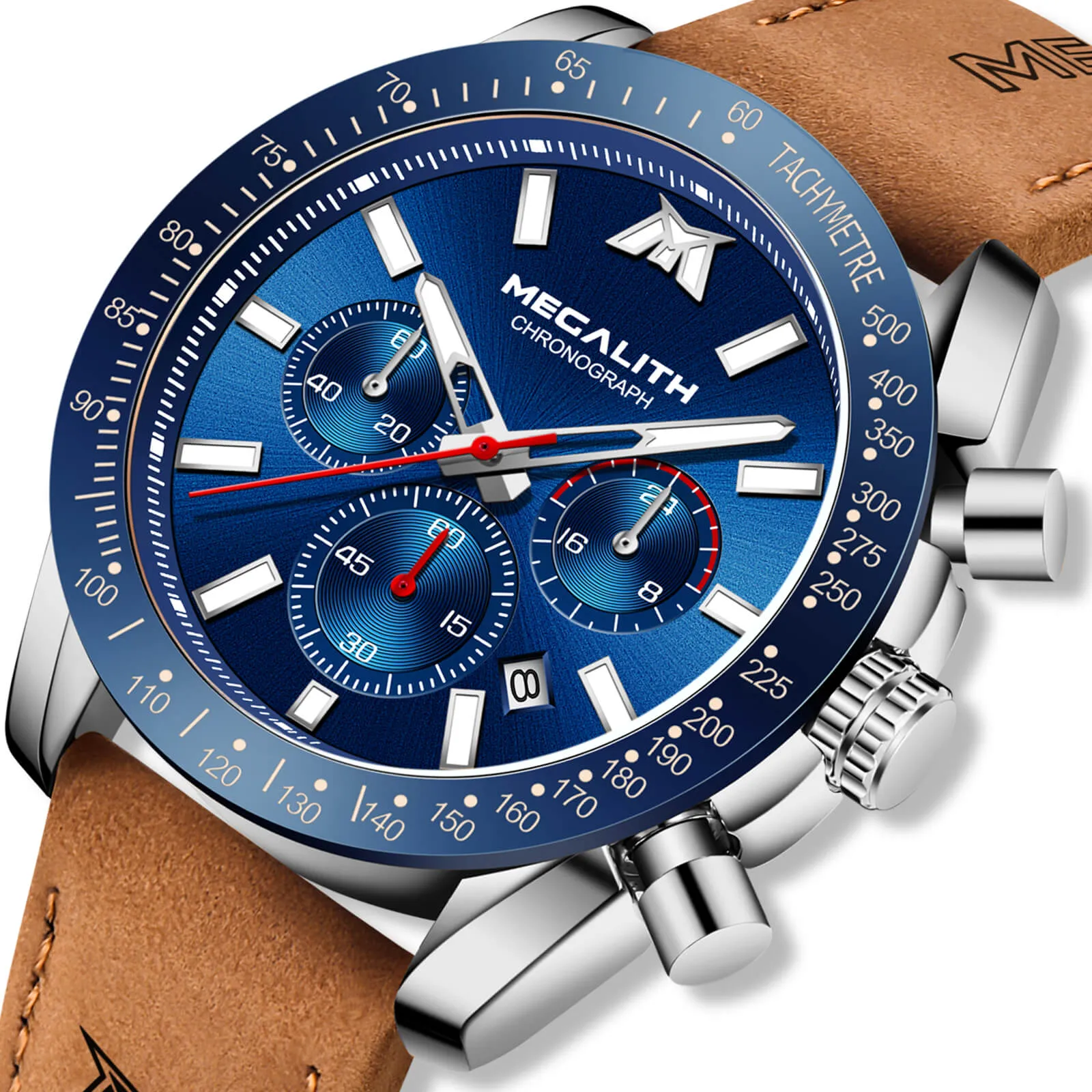 Chronograph Watch | Leather Band | 8274M