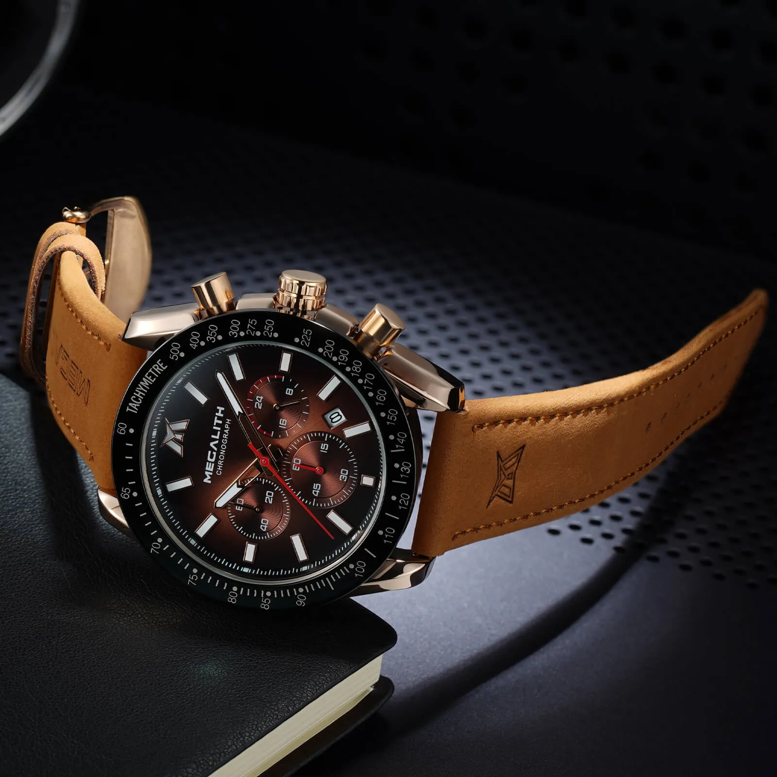 Chronograph Watch | Leather Band | 8274M