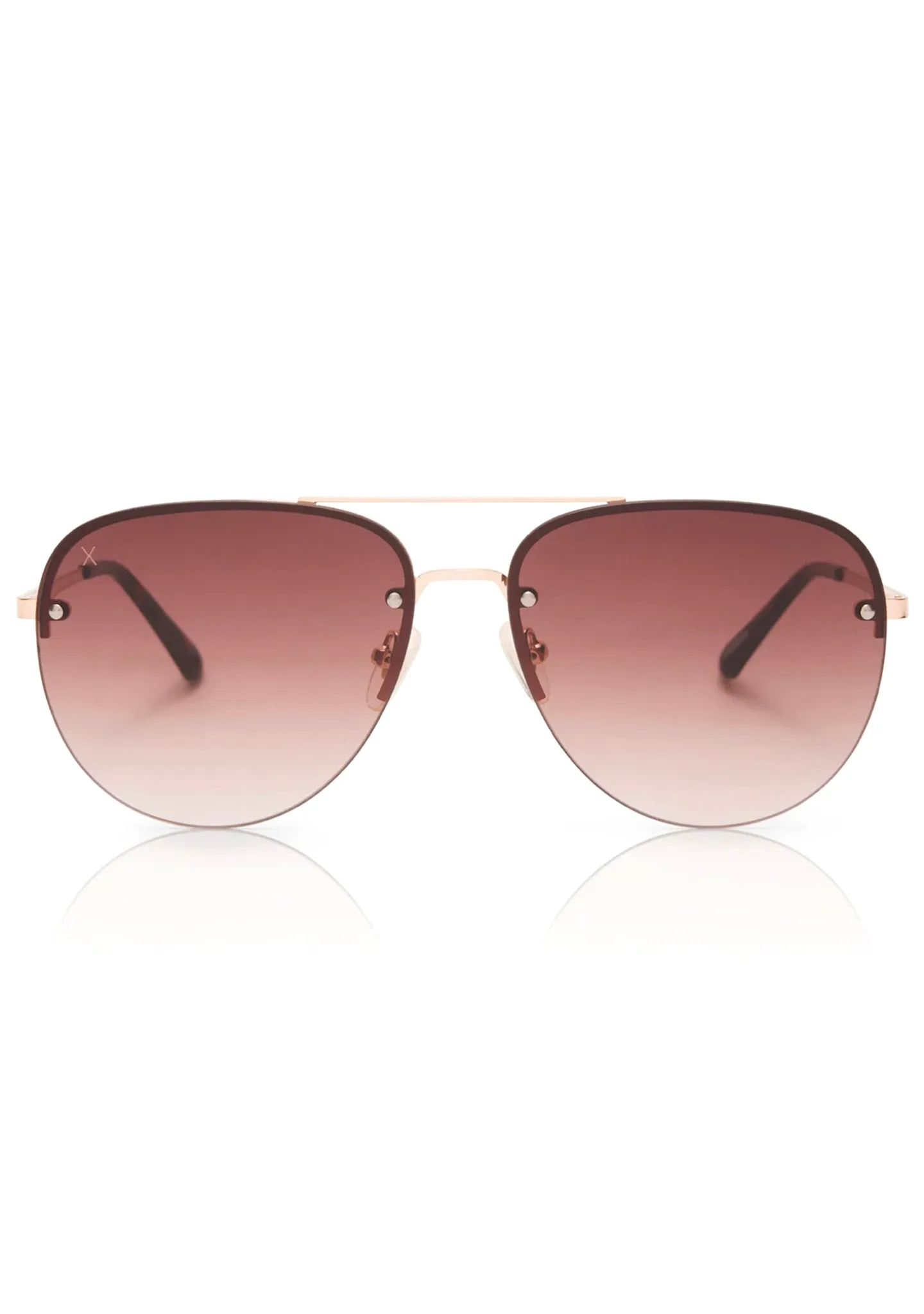 Cienega Sunglasses in Gold/Brown