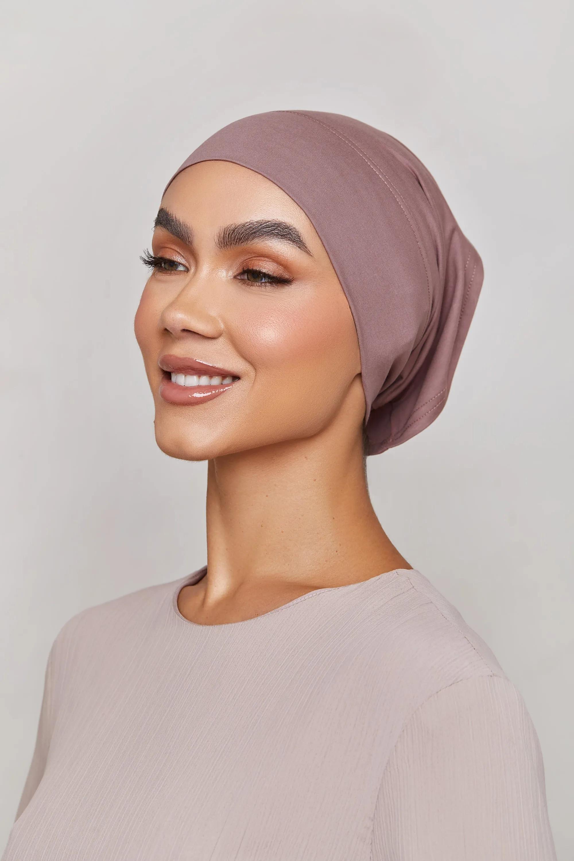 Cotton Undercap - Deep Taupe