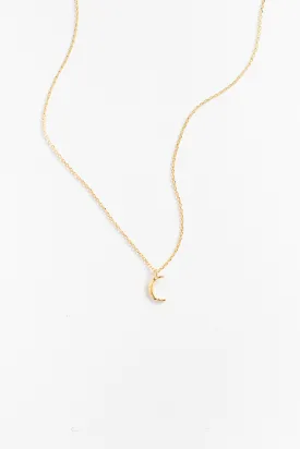 Cove Dainty Moon Necklace