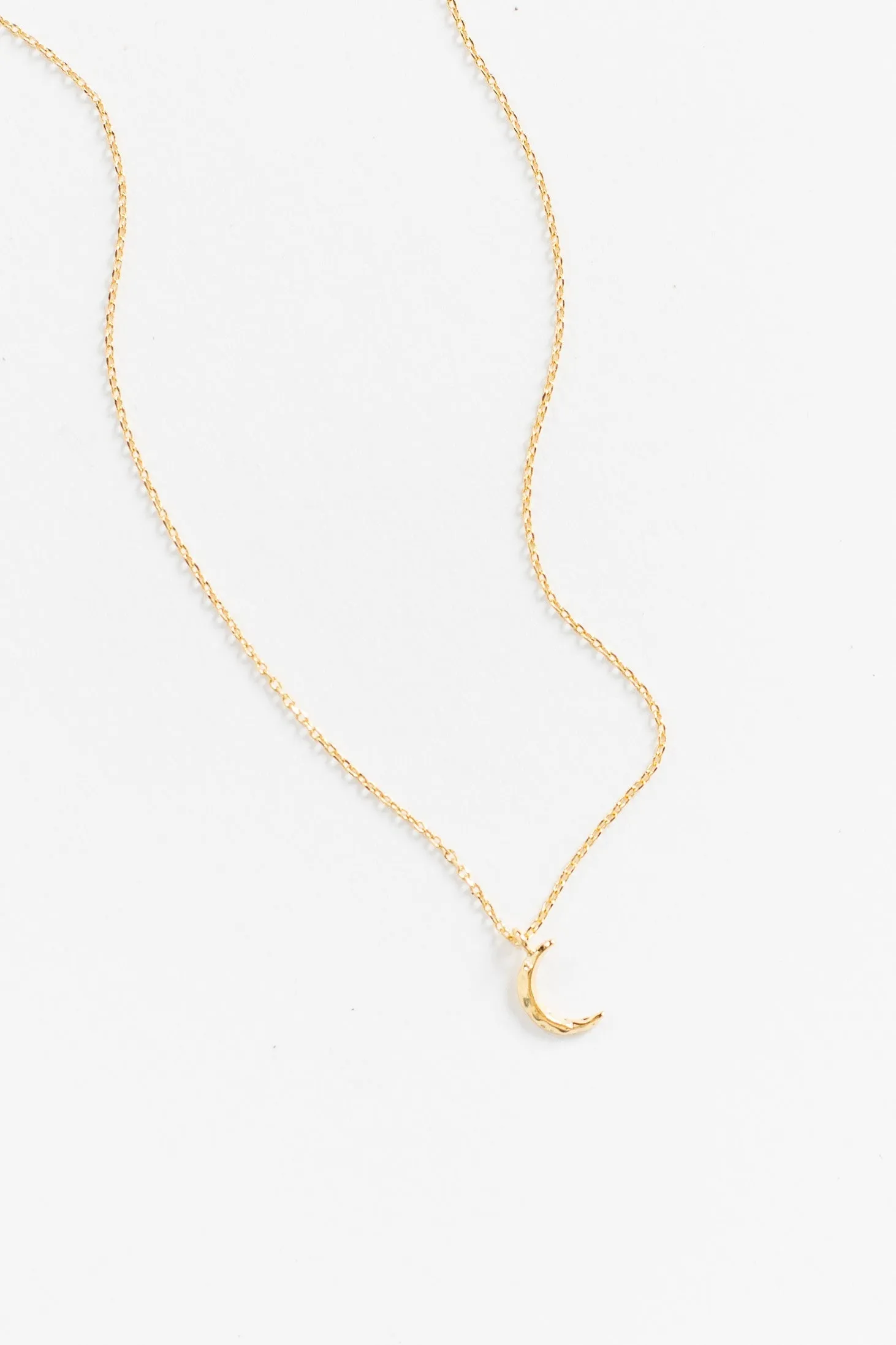 Cove Dainty Moon Necklace